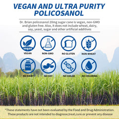 Ingredients label featuring sugar cane extract