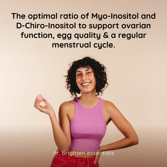 Close-up of Myo-Inositol and D-Chiro-Inositol ingredients