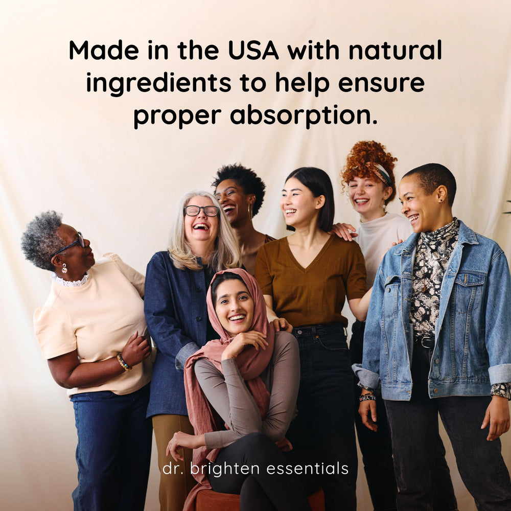 Benefits infographic showing heart, brain, and immune support