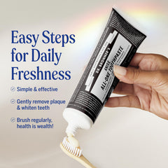 Toothpaste promotes fresh breath and whitening with Anise flavor