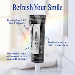 Organic ingredients close-up for Dr. Bronner’s All-One Toothpaste Anise flavor
