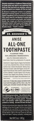 Dr. Bronner's All-One Toothpaste Anise 5 oz Pack of 1