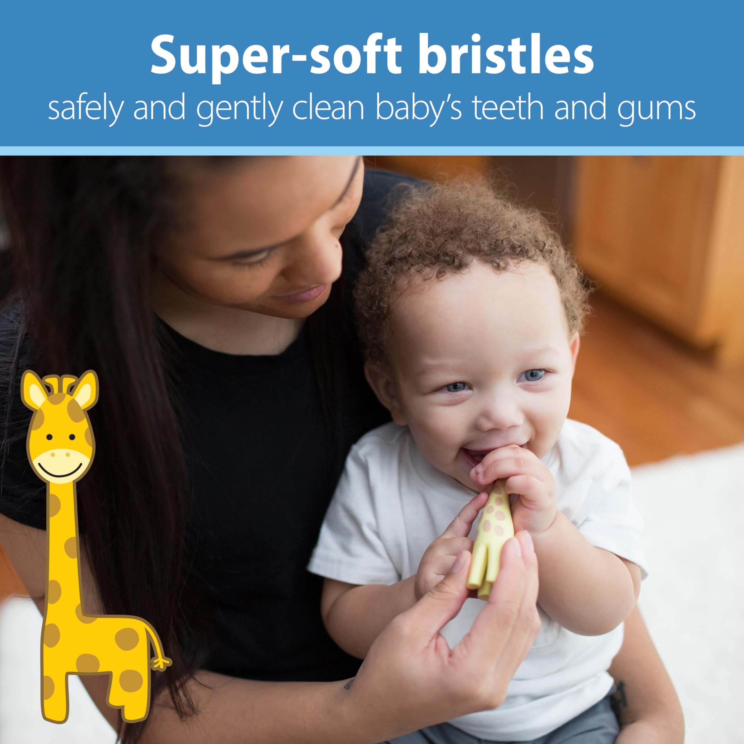 Training toothbrush aiding independent brushing