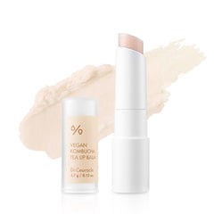 Dr. Ceuracle vegan kombucha tea lip balm in tube delivers smooth, hydrating lip care.