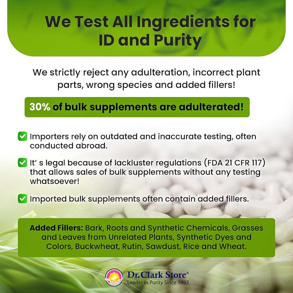 Product display featuring Dr. Clark Alpha Lipoic Acid 90 capsules