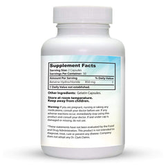 Dr Clark Betaine HCL Digestive Enzymes label front highlighting blend