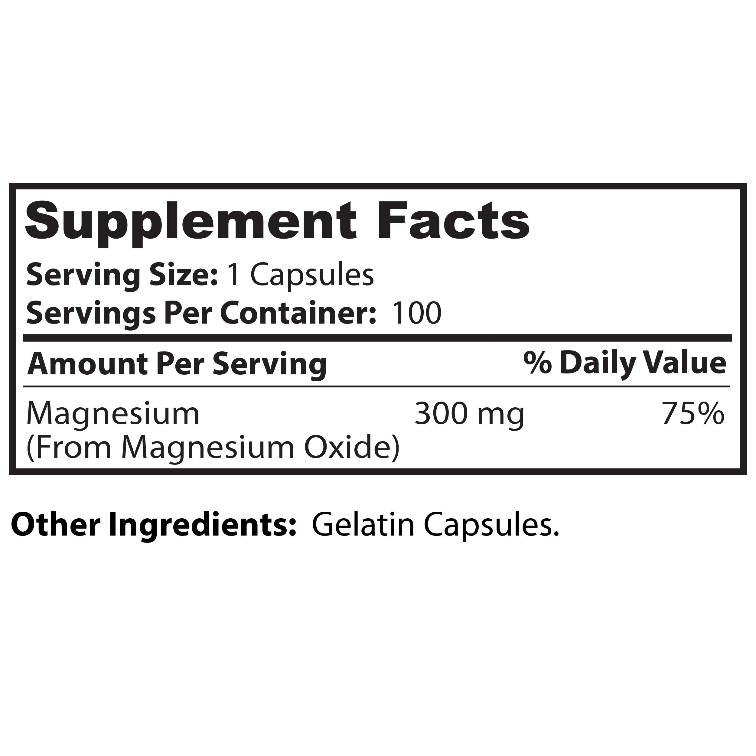 Pair of Dr. Clark Magnesium Oxide bottles in a pack of 2