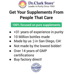 Dr. Clark Pancreatin 8X bottle packaging