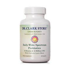 Dr Clark Store Daily Probiotics 15B CFU 60 capsules hero
