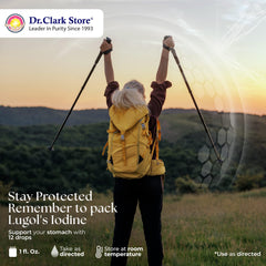 Dr Clark Stomach Saver compact packaging ideal for travel