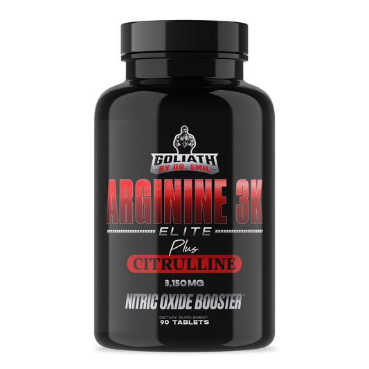 Dr. Emil Elite L-Arginine 3150mg bottle front view