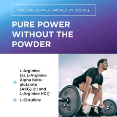 Close-up of product label for Dr. Emil Elite L-Arginine