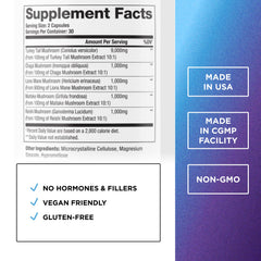 Detail image: 900mg Turkey Tail extract per serving