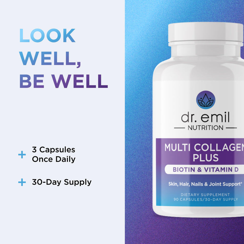 Collagen peptide supplement supporting joints and gut health