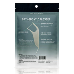 60-count bag of Dr. Emma flossers for braces
