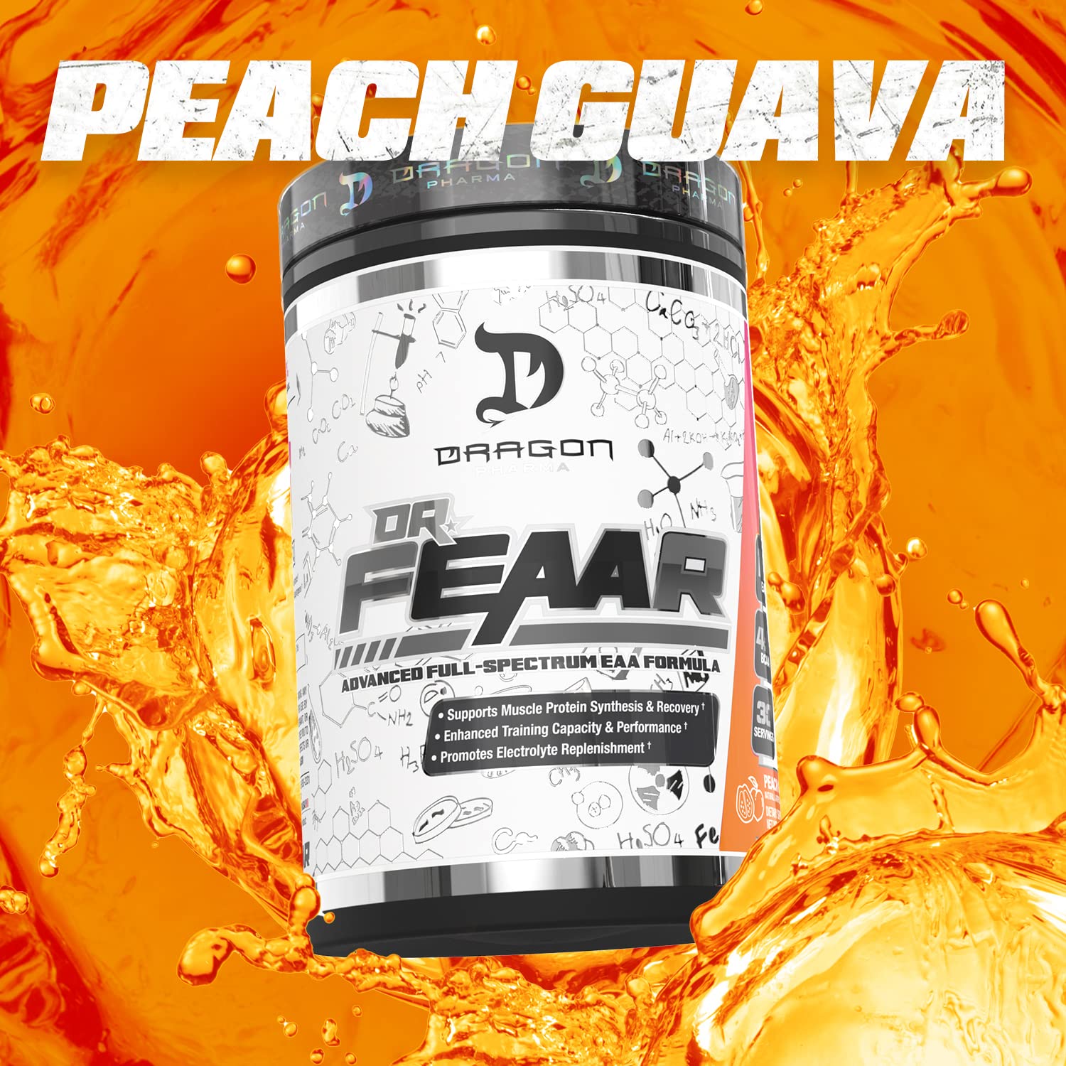 Dr. FEAAR label close-up showing product details