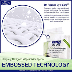 Box opened showing individual sterile wipes