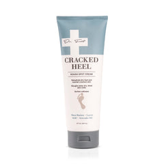 Dr. Foot cracked heel cream 8oz jar highlights repair formula for dry, rough feet.