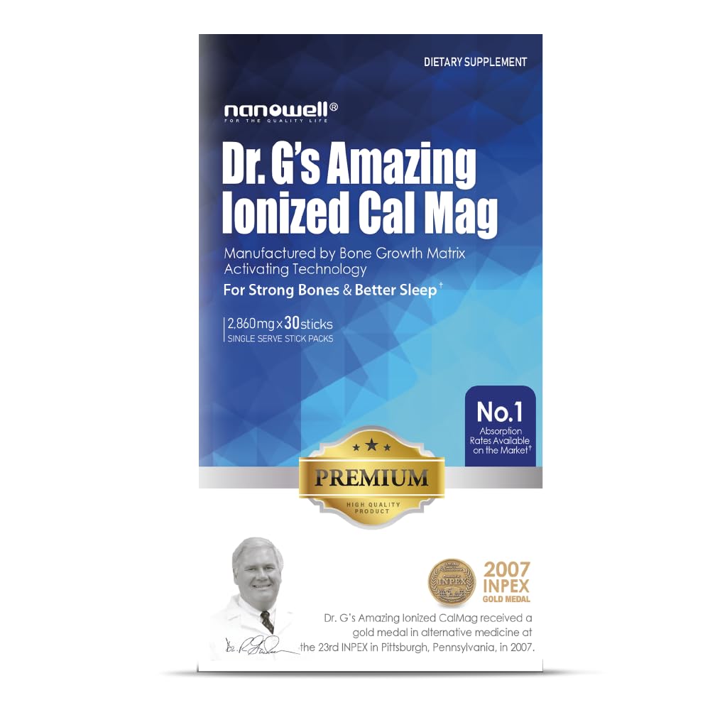 Ionized Cal Mag powder stick pack close-up