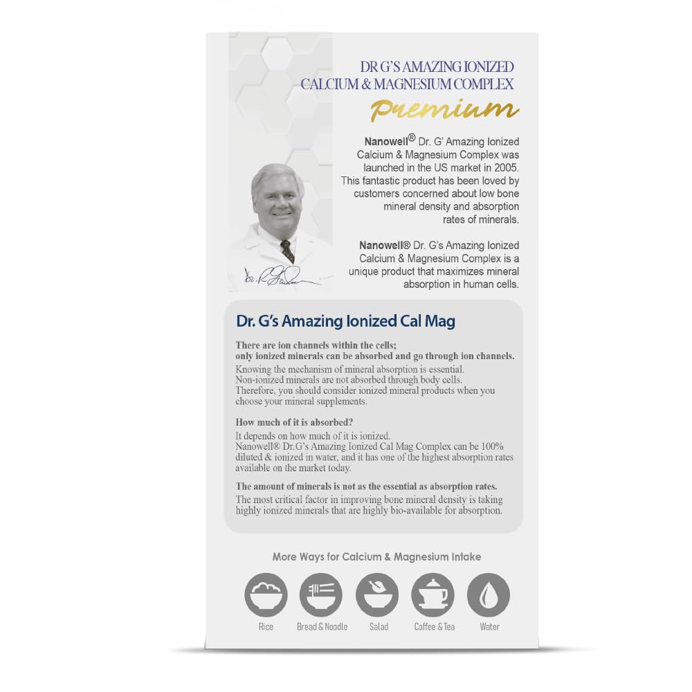 One Cal Mag stick dissolved in a glass of water