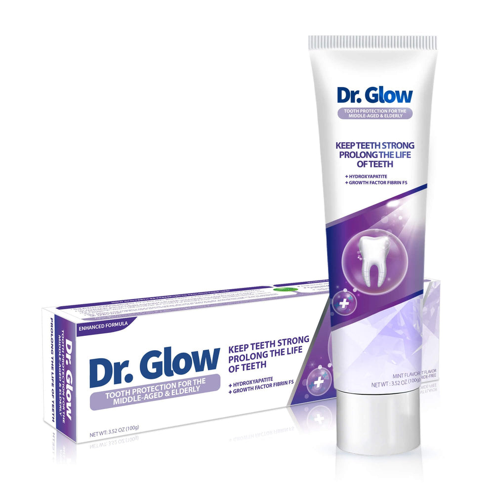 Toothpaste packaging for elderly gingivitis and middle-aged adults