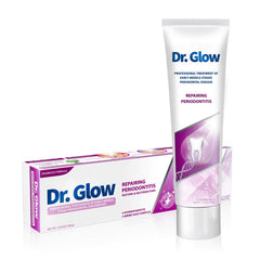 Dr. Glow Gum Disease Toothpaste tube with packaging