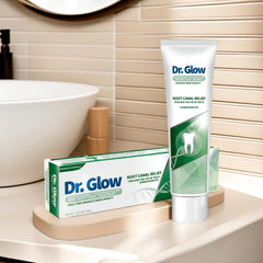 Professional dental care at home with Dr. Glow toothpaste