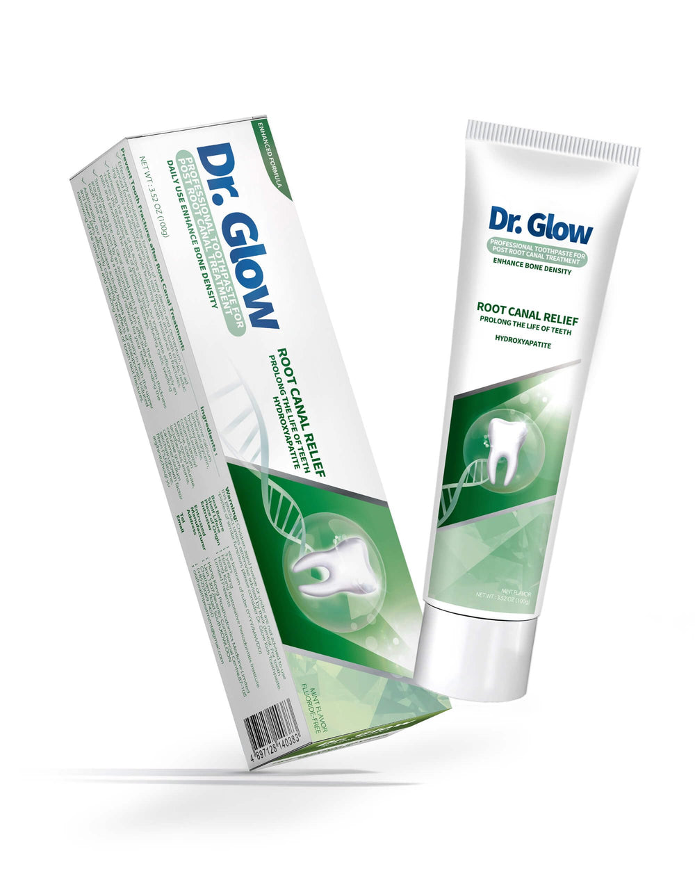 Remineralizing toothpaste designed for adults after root canal treatment