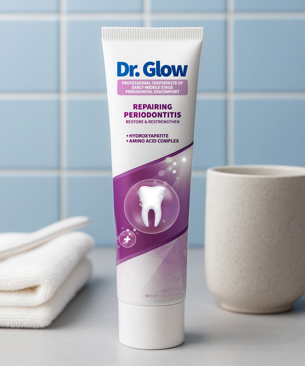 SLS-free toothpaste label and packaging