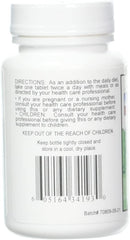Close-up of Dr. Hans Nieper Lithium Orotate tablets, 120 mg each, 200-count bottle