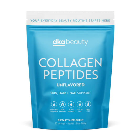 Dr. Kellyann Unflavored Collagen Peptides Powder bottle, 60 servings, grass-fed