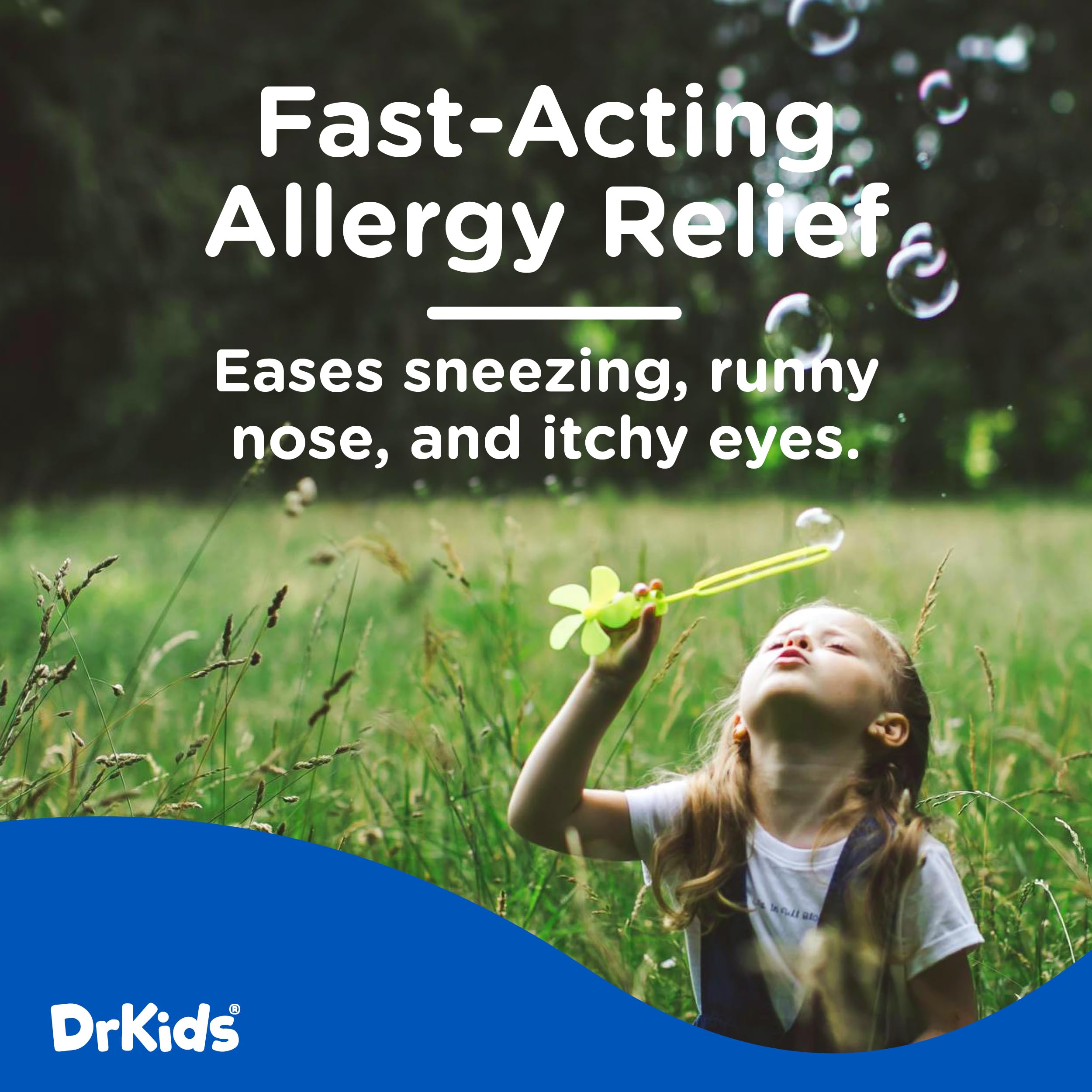 Dr. Kids pre-measured vials packaging for mess-free dosing on the go