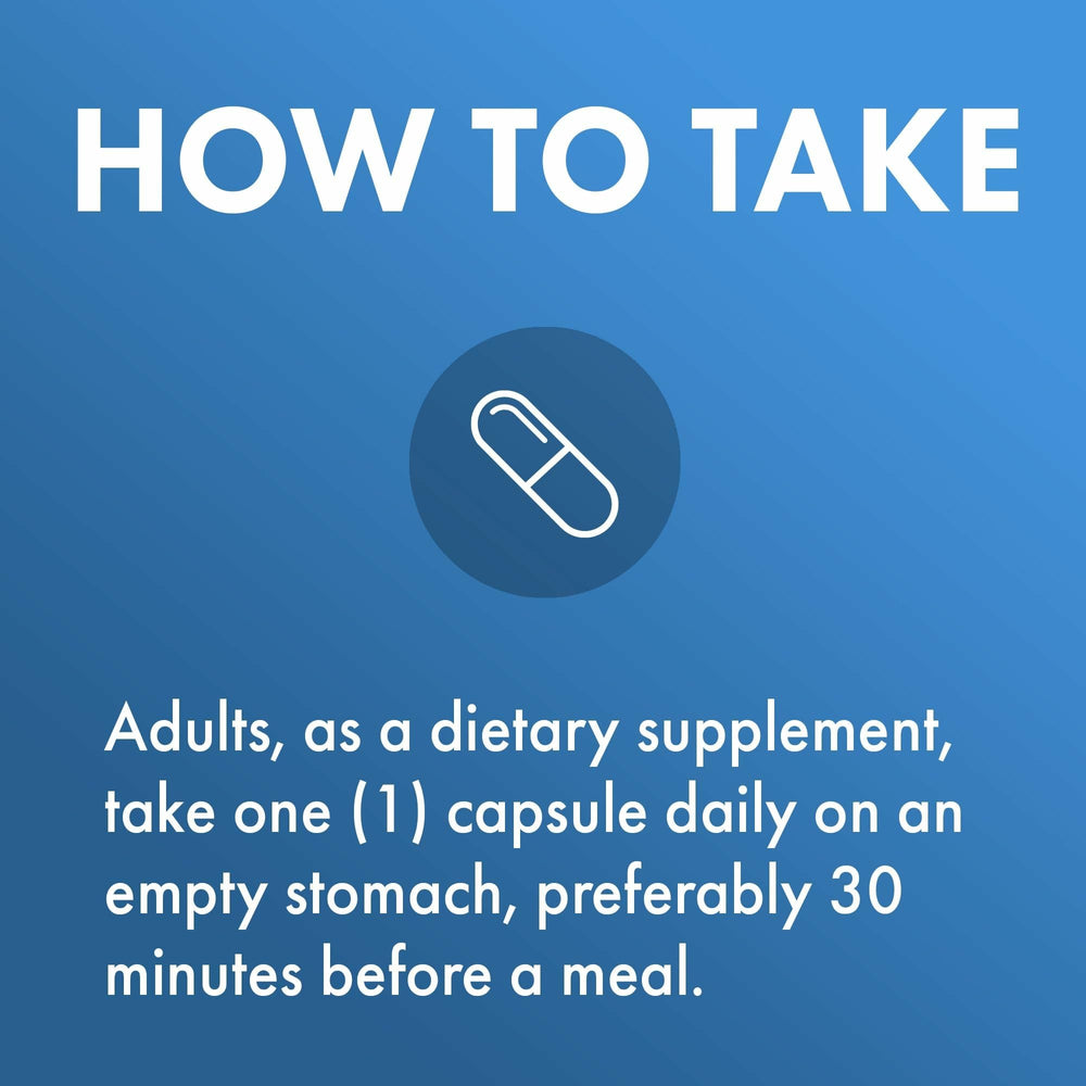 30 capsules – 30 servings per bottle