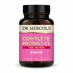 Main bottle of Dr. Mercola Complete Probiotics for Women