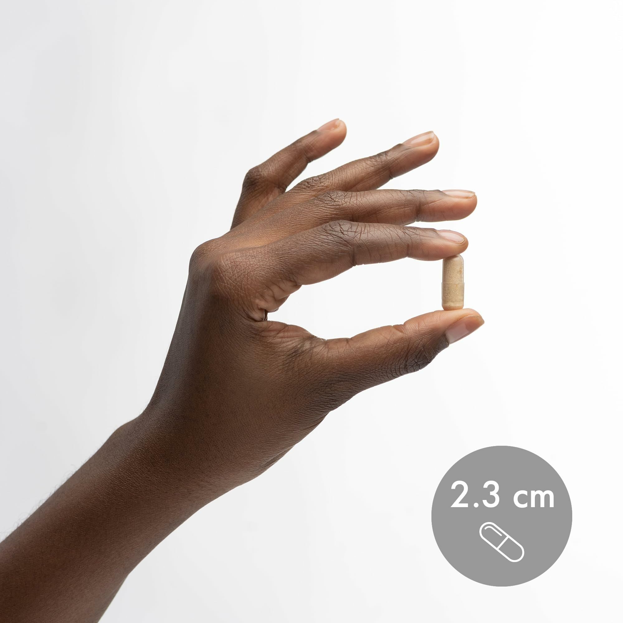 Back packaging showing dosage and serving size information