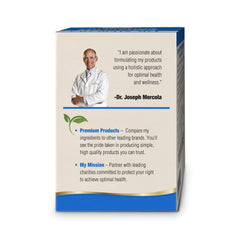 Ingredients and nutrition panel for Dr. Mercola Complete Probiotics Powder Packets
