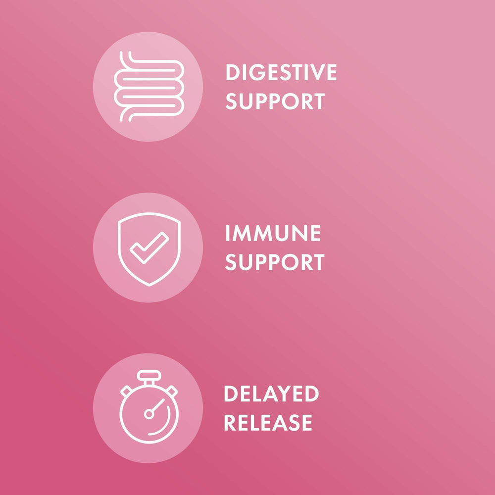 Dr. Mercola Complete Probiotics for Women capsules in delayed-release design for stability