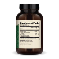 Packaging image showing Dr. Mercola Fermented Chlorella 90 Servings
