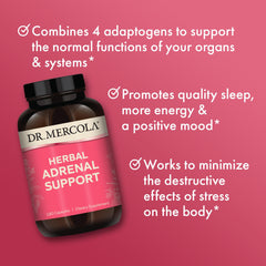 Organic Holy Basil Leaf Extract ingredient in Dr. Mercola formula