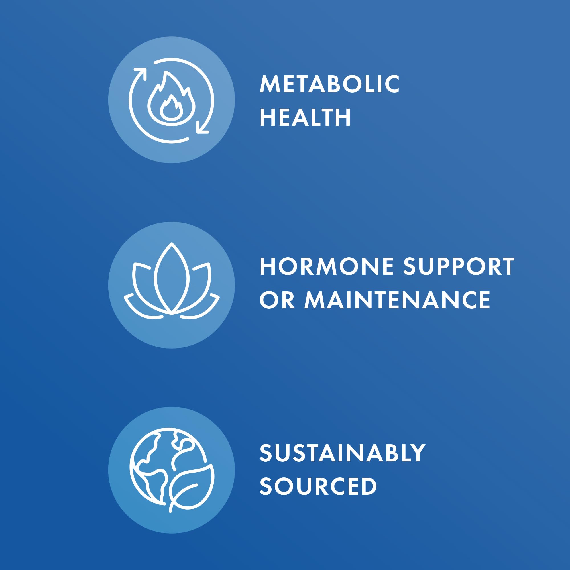 Serving size illustration showing two capsules equals 650 mcg