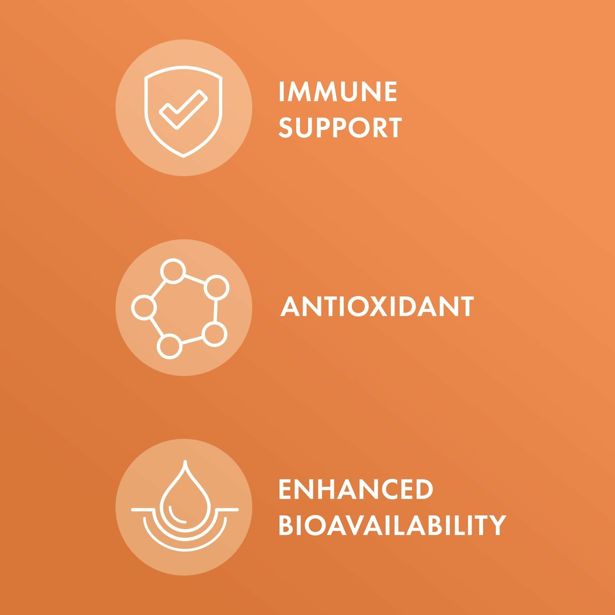 Bottle of Liposomal Vitamin C for Kids with 30 capsules