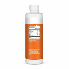 Close-up of vitamin C label showing 1,000 mg per serving