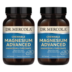 Dr. Mercola Magnesium Chewable Advanced bottle with cherry flavor