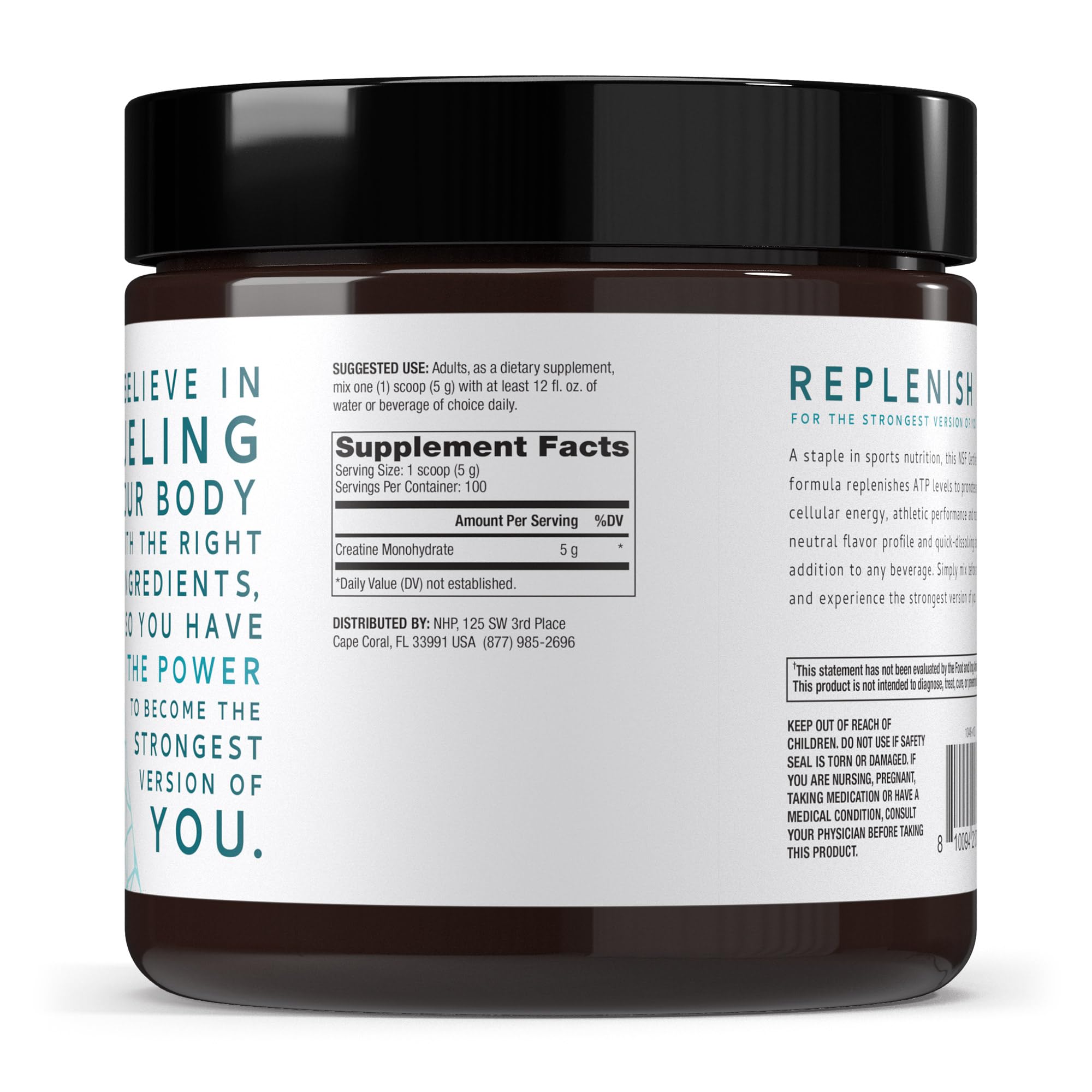 NSF Certified seal on product label