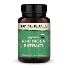 Dr. Mercola Rhodiola Extract bottle with 30 servings