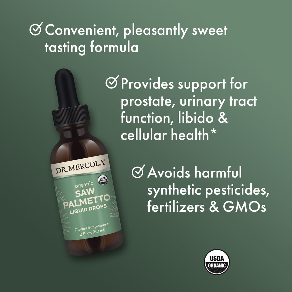60 mL bottle with USDA Organic and Non-GMO labels