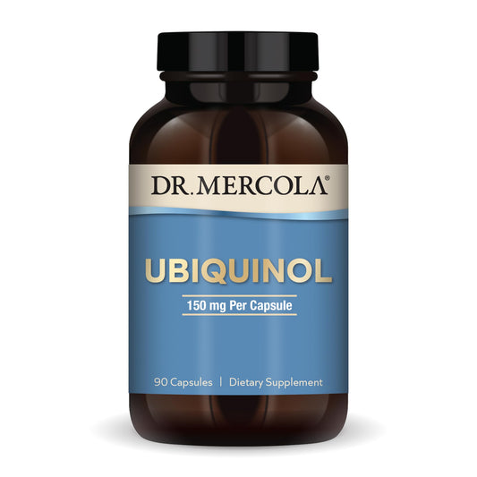 Dr. Mercola Ubiquinol bottle – 150 mg Ubiquinol