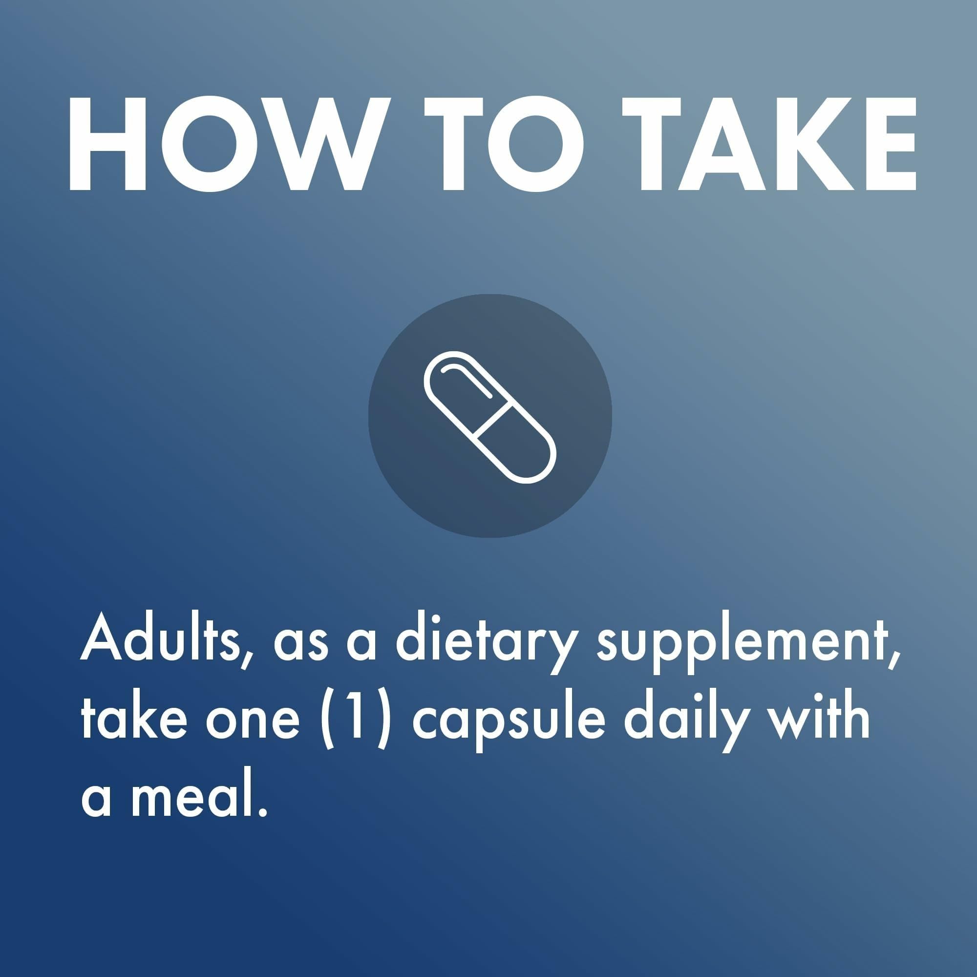 30 capsules per bottle indicator on label