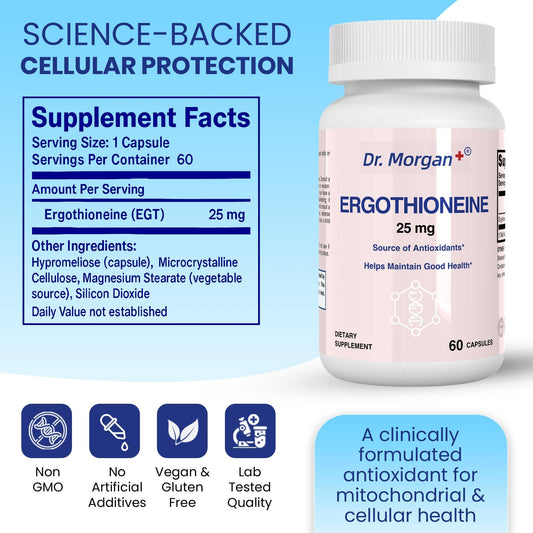 Back panel with supplement facts and ingredients