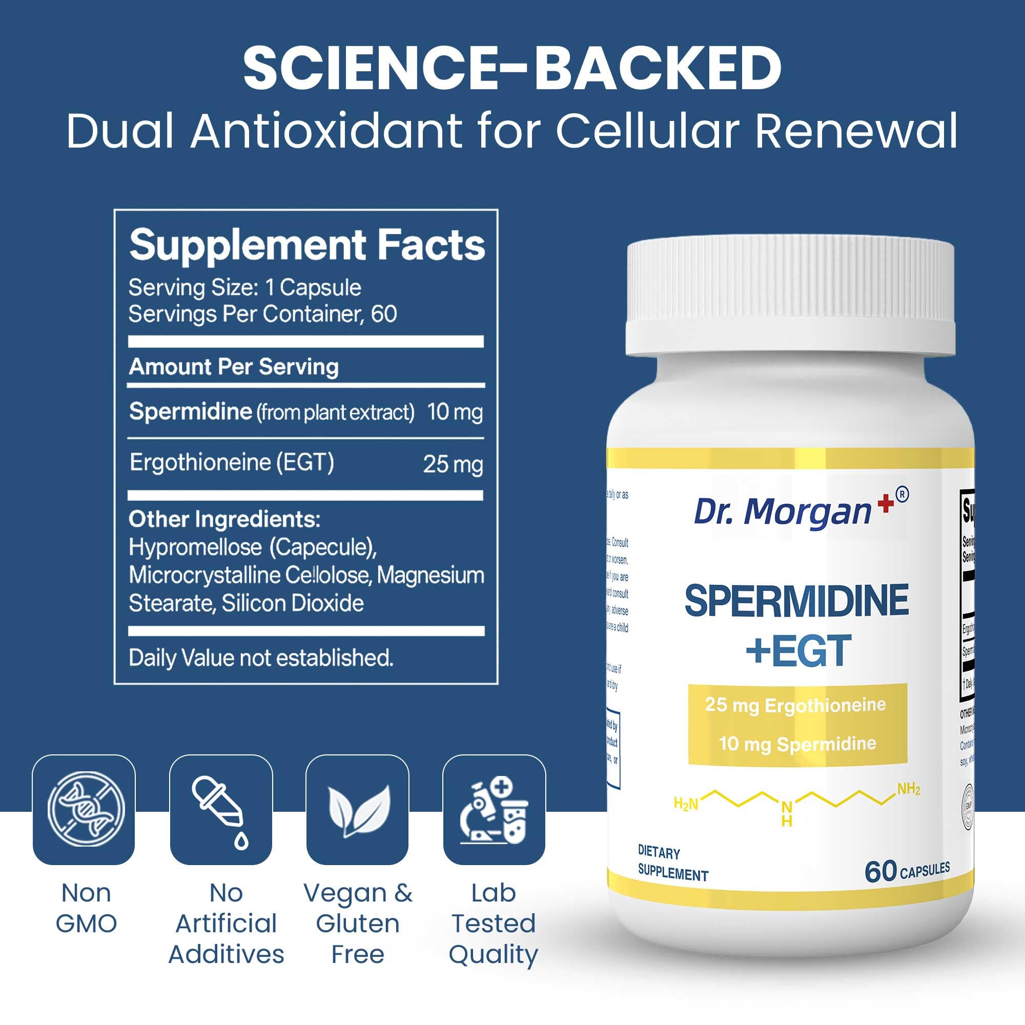 Healthy aging and cognitive health concept with supplement